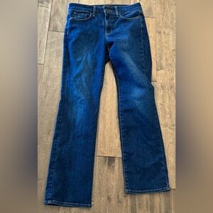 NYDJ Marilyn Straight Leg Crop Denim Jeans Size 6 petite